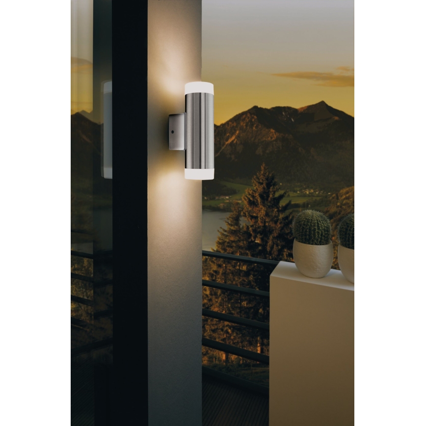Eglo - Aplique exterior LED GU10/2,5W/230V IP44