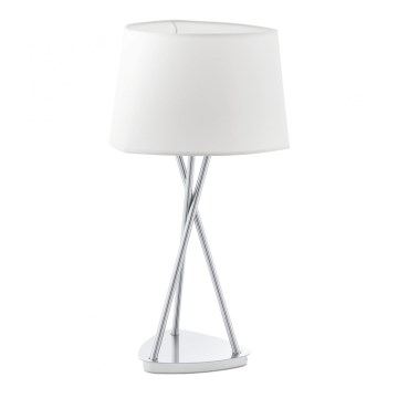 Eglo 92893 - Lámpara de mesa  BELORA 1xE27/60W/230V