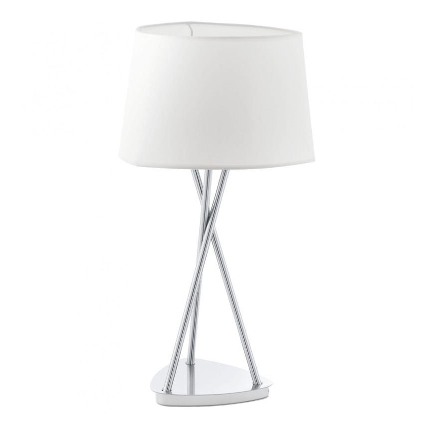 Eglo 92893 - Lámpara de mesa  BELORA 1xE27/60W/230V