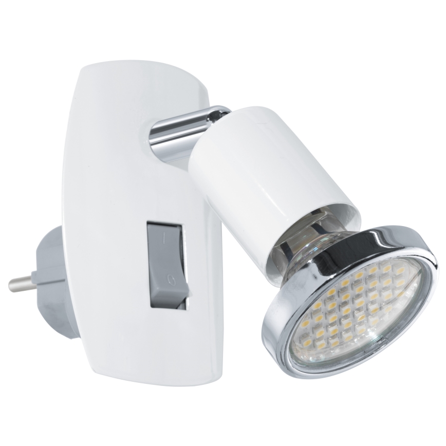 Eglo - Portalámpara LED 1xGU10-LED/3W/230V