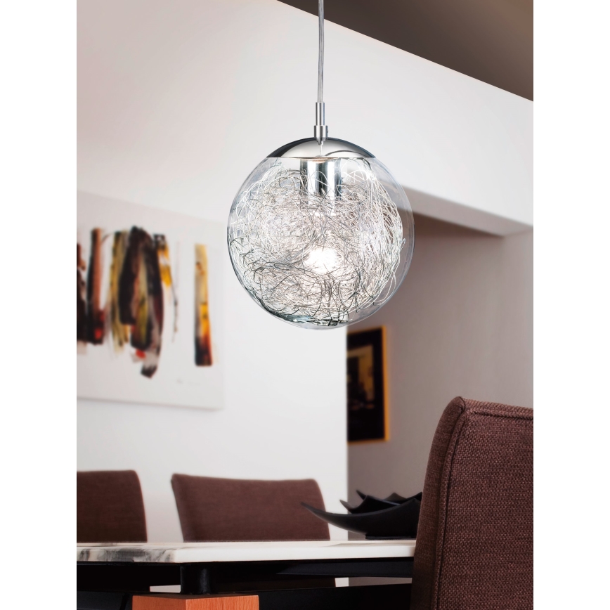 Eglo - Lámpara colgante 1xE27/60W/230V