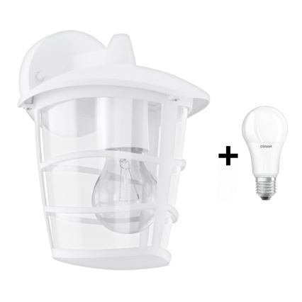 Eglo - Aplique LED exterior 1xE27/8,5W/230V IP44