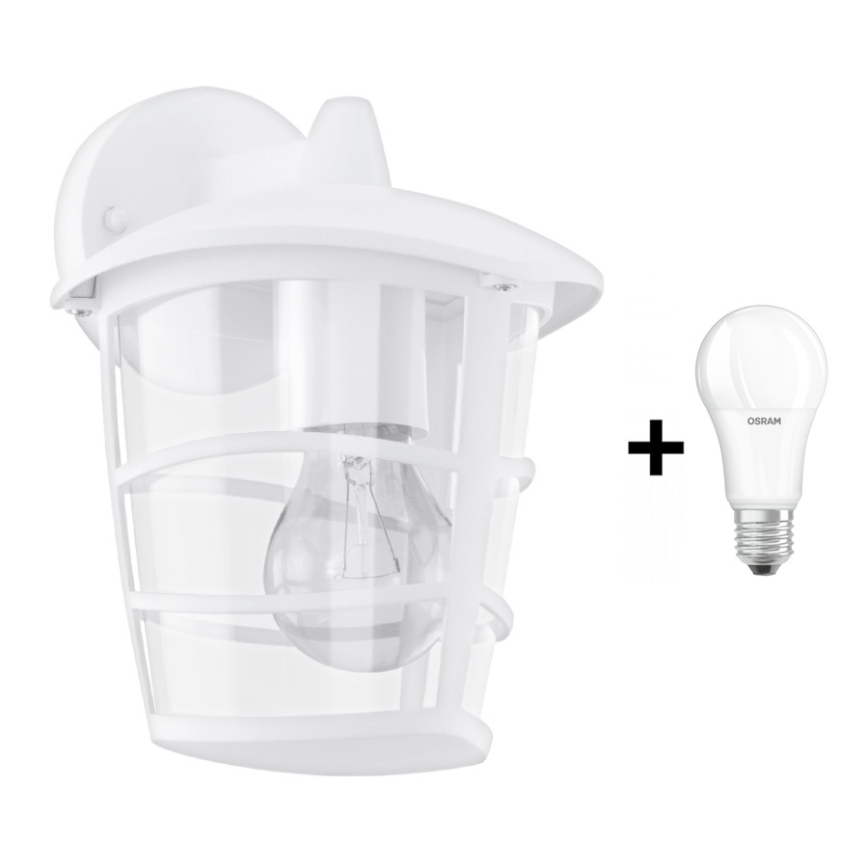 Eglo - Aplique LED exterior 1xE27/8,5W/230V IP44