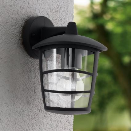 Eglo - Aplique LED exterior 1xE27/8,5W/230V IP44