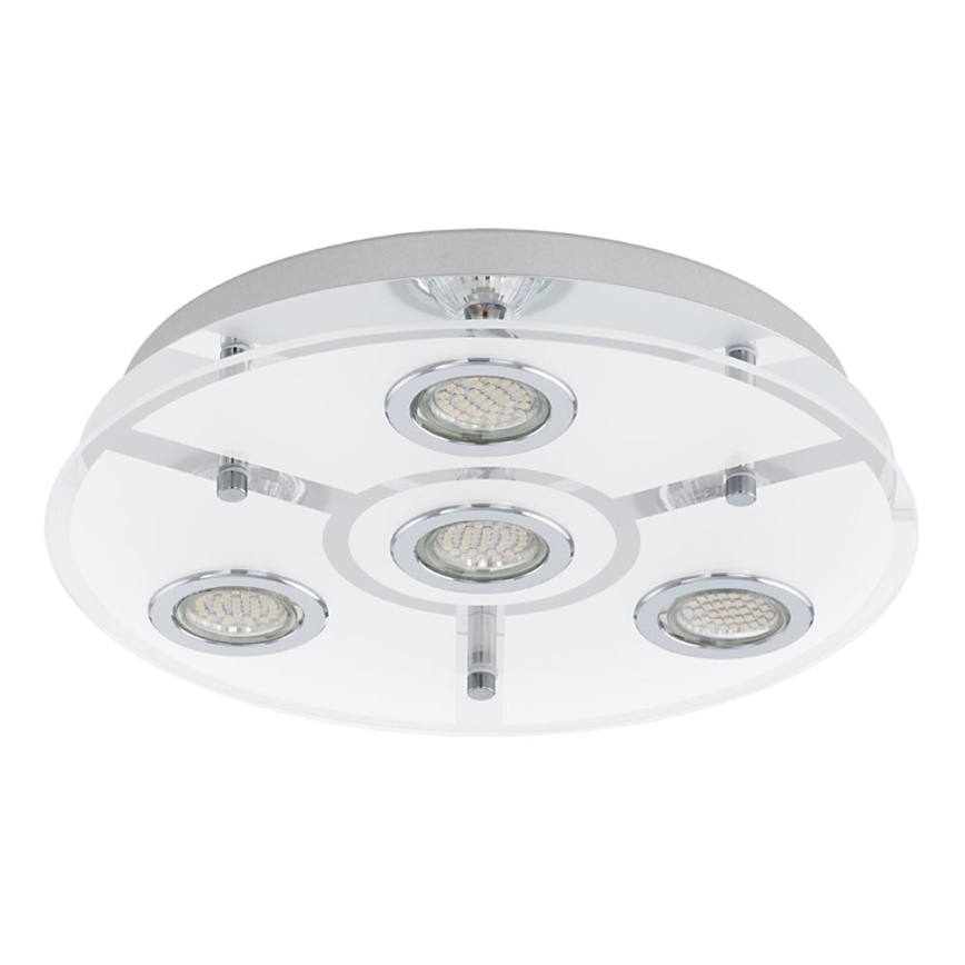 EGLO 93107 - Plafón LED CABO 4xGU10/3W LED