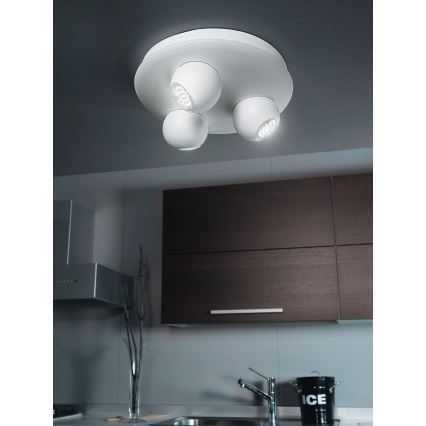 Eglo 93169 - Foco LED NORBELLO 3 3xGU10/5W/230V