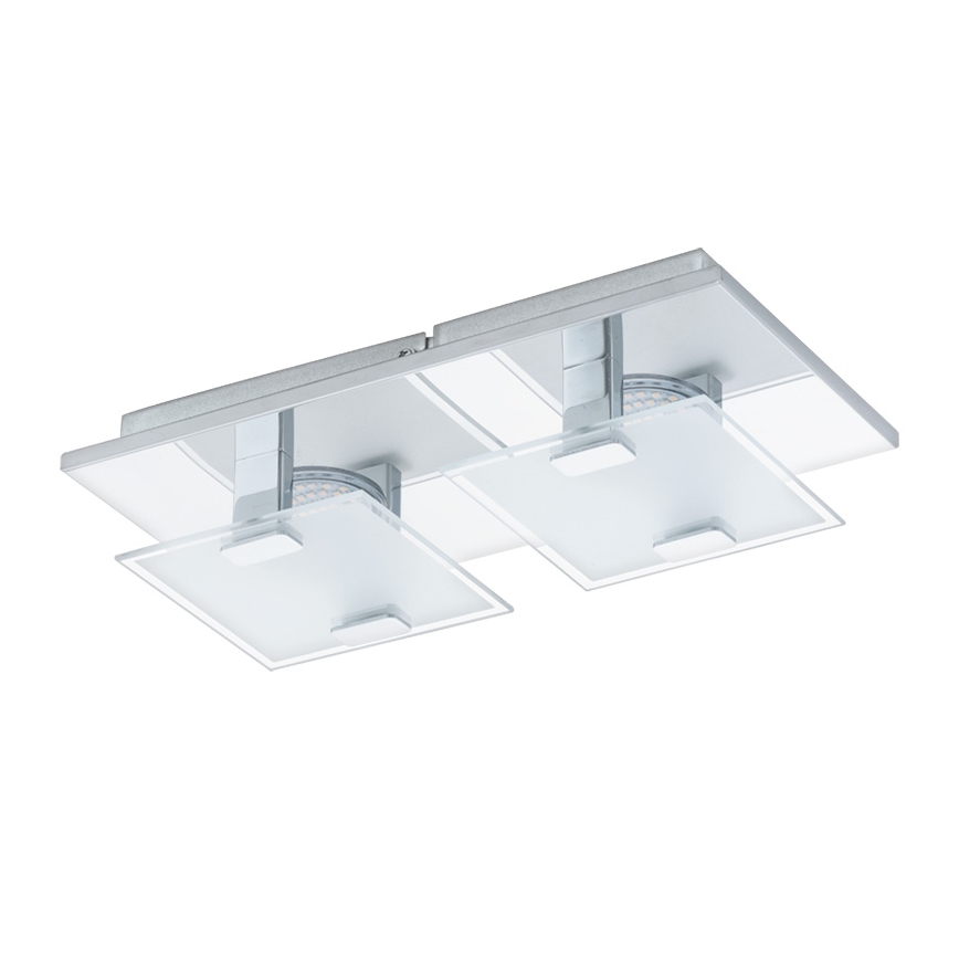 Eglo 93312 - Plafón LED VICARO 2xLED/2,5W/230V