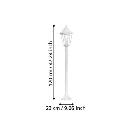 Eglo - Lámpara exterior E27/60W/230V IP44