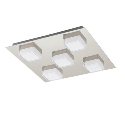 EGLO 93509 - Plafón LED MASIOLA 5xLED/2,5W/230V