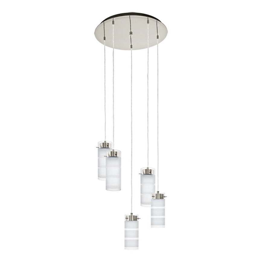 Eglo 93545 - Lámpara LED colgante OLVERO 5xGX53/7W/230V