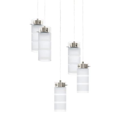 Eglo 93545 - Lámpara LED colgante OLVERO 5xGX53/7W/230V