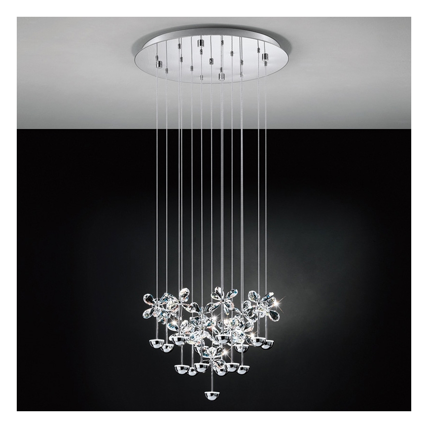Eglo 93662 - Lámpara LED colgante PIANOPOLI 15xLED/2,5W/230V