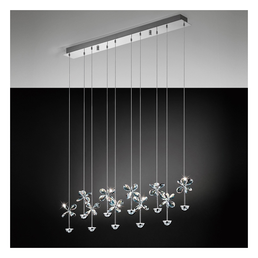 Eglo - Lámpara LED colgante 10xLED/2,5W/230V