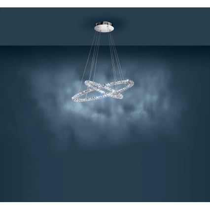 Eglo - Lámpara LED colgante LED/56,1W/230V