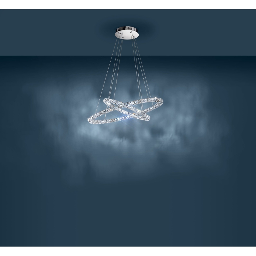 Eglo - Lámpara LED colgante LED/56,1W/230V