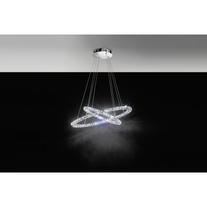 Eglo - Lámpara LED colgante LED/56,1W/230V