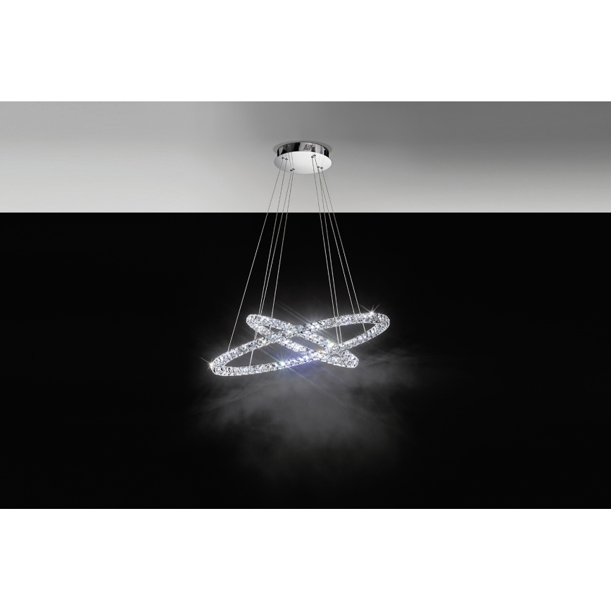 Eglo - Lámpara LED colgante LED/56,1W/230V