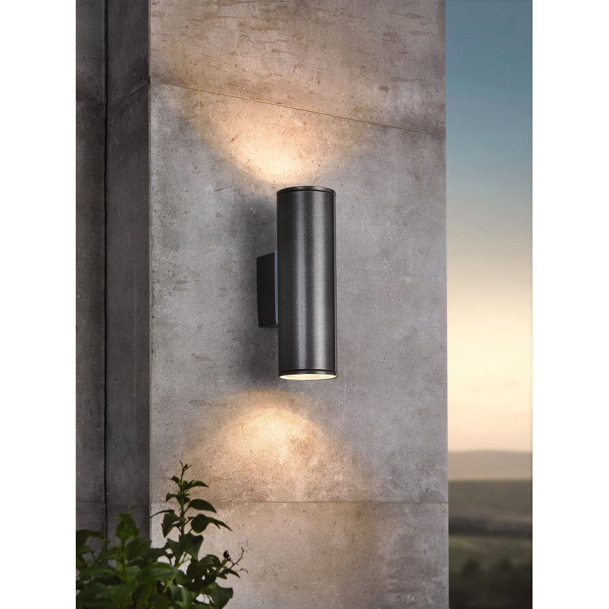 Eglo - Iluminación LED exterior 2xGU10/3W/230V IP44