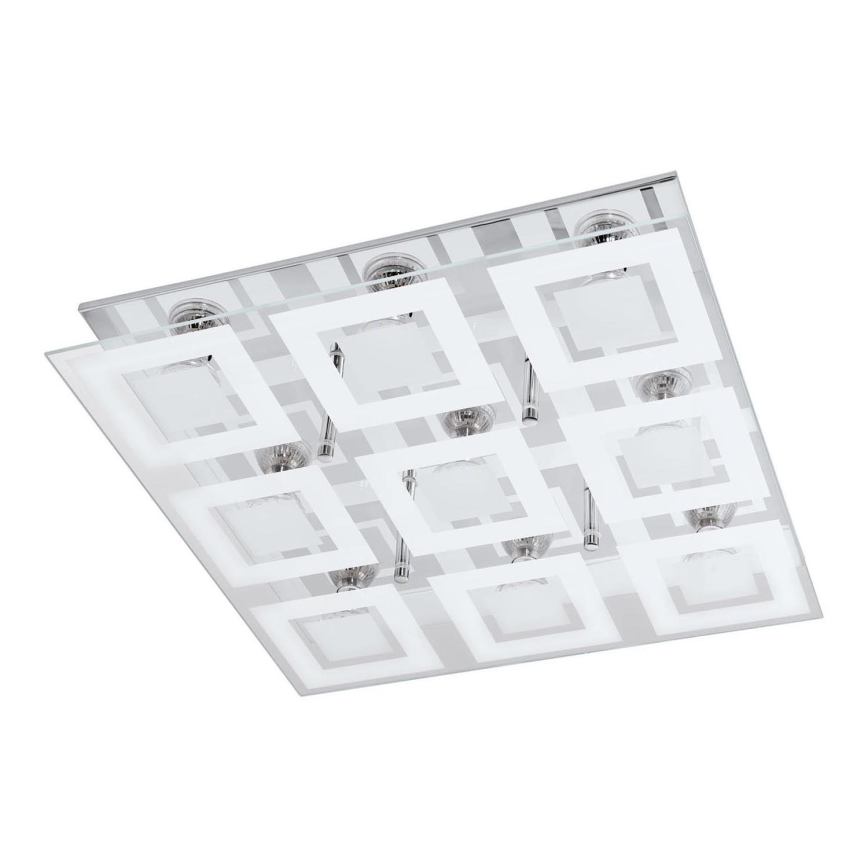 Eglo 94227 - Plafón LED ALMANA 9xGU10-LED/3W/230V