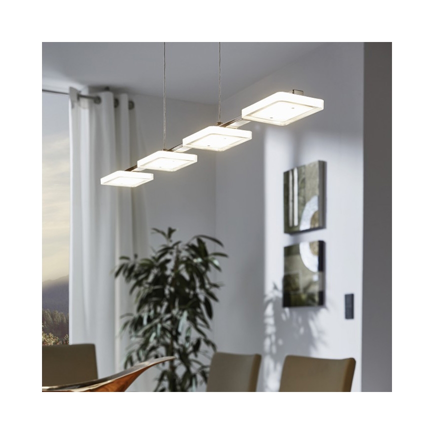Eglo - Lámpara LED colgante 4xLED/4,5W/230V