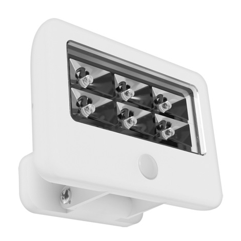 Eglo 94399 - LED Aplique exterior con sensor GAVELLO LED/0,5W/6xAAA 