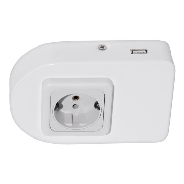 Eglo 94663 - Enchufe bajo mueble de cocina SCHUKO incluido USB TAXANO