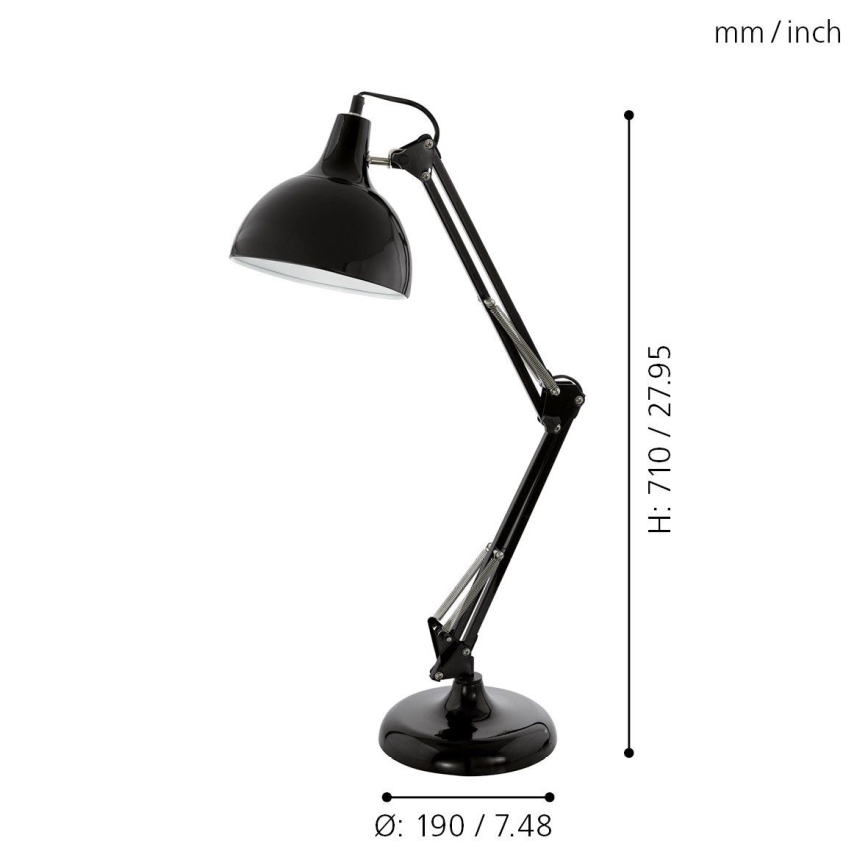 Eglo - Lámpara de mesa 1xE27/40W/230V