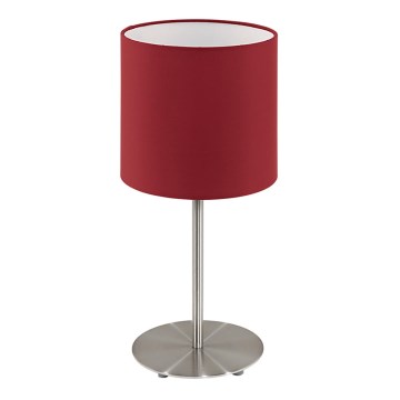 Eglo 94906 - Lámpara de mesa PASTERI 1xE27/60W/230V