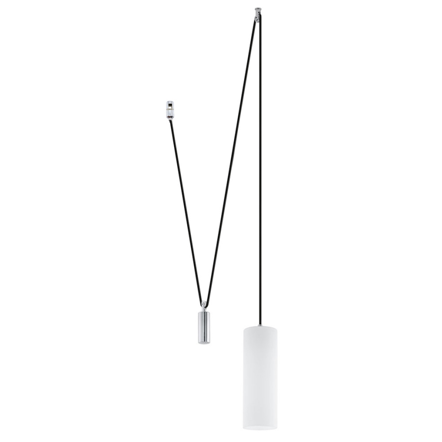 Eglo 94909 - Lámpara colgante de polea VILLANOVA 1xE27/60W/230V