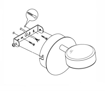 Eglo - Foco LED 1xLED/5,4W/230V