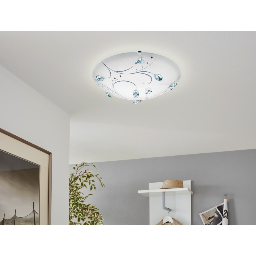 Eglo - Plafón LED LED/16W/230V
