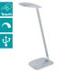 Eglo - Lámpara de mesa LED regulable 1xLED/4,5W/USB