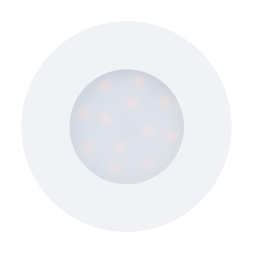 Eglo - SET 3x Lámpara empotrable de baño LED PINEDA 1xLED/4,9W/230V IP44