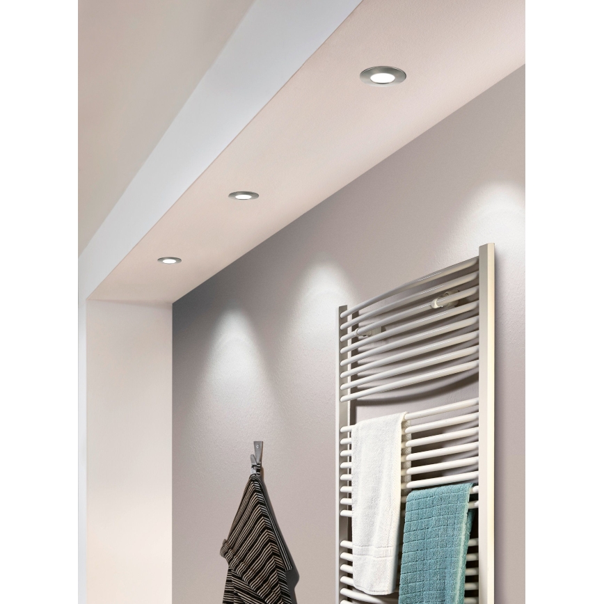 Eglo - SET 3x Iluminación LED empotrada de techo PINEDA 1xLED/4,9W/230V