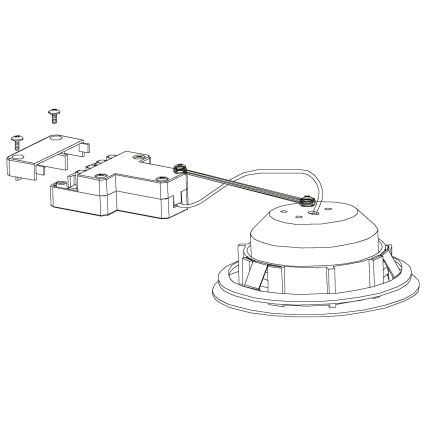 Eglo - SET 3x Iluminación LED empotrada de techo PINEDA 1xLED/4,9W/230V