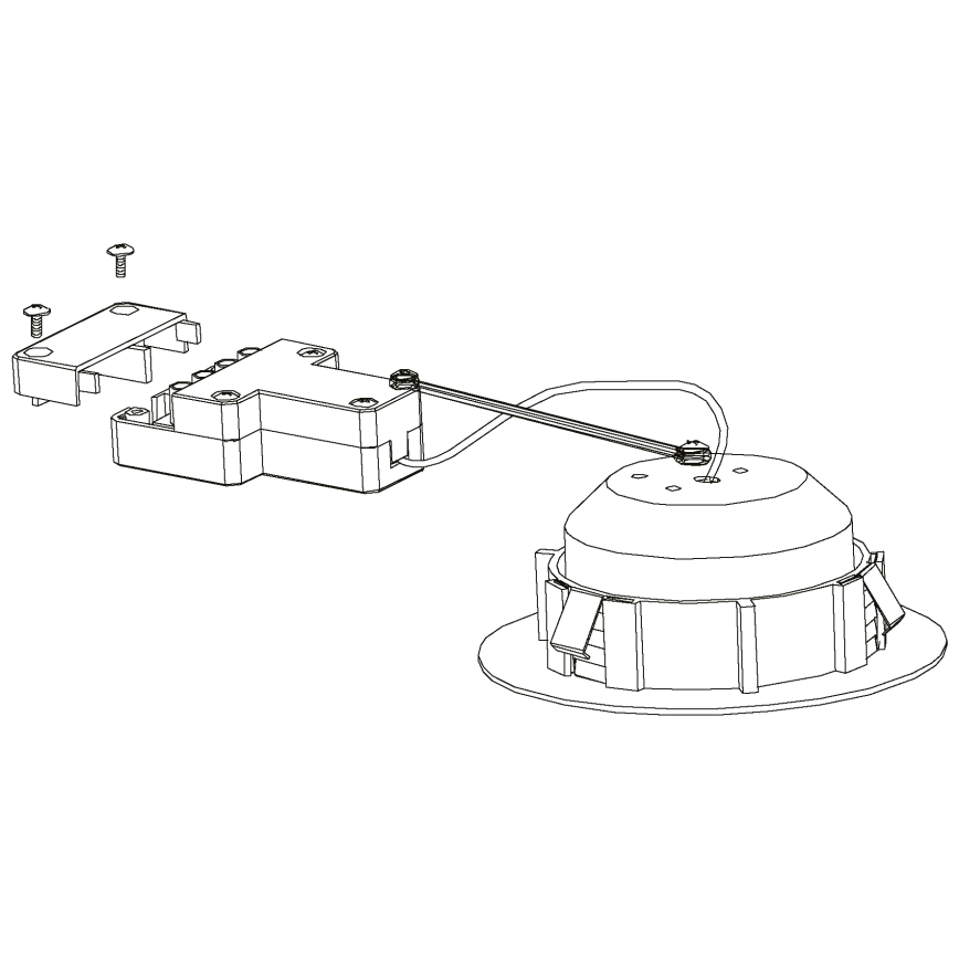 Eglo - SET 3x Lámpara empotrada LED PINEDA 1xLED/4,9W/230V