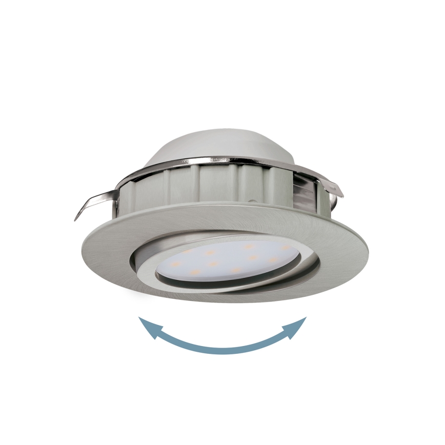 Eglo - SET 3x Iluminación LED empotrada de techo PINEDA 1xLED/4,9W/230V