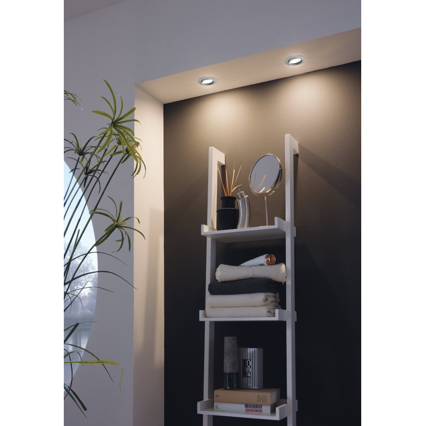 Eglo - SET 3x Iluminación LED empotrada de techo PINEDA 1xLED/4,9W/230V