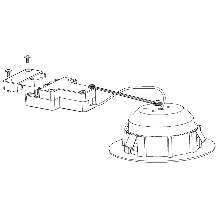 Eglo - SET 3x Lámpara empotrable LED regulable PINEDA 1xLED/5,5W/230V
