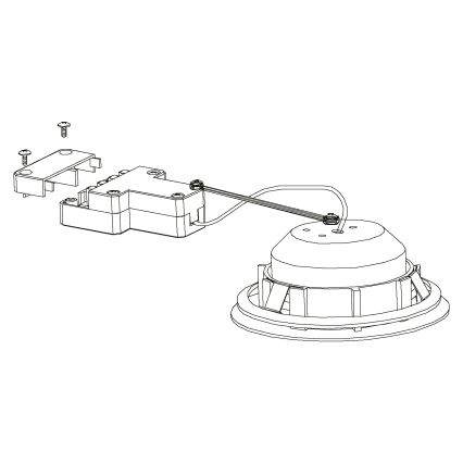 Eglo - Iluminación LED empotrada de techo 1xLED/11W/230V