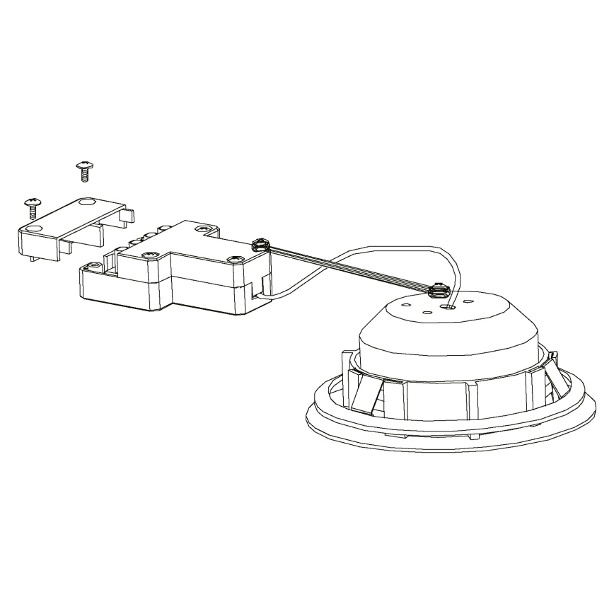 Eglo - Iluminación LED empotrada de techo 1xLED/11W/230V