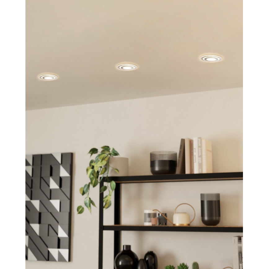 Eglo - Iluminación LED empotrada de techo 1xLED/11W/230V
