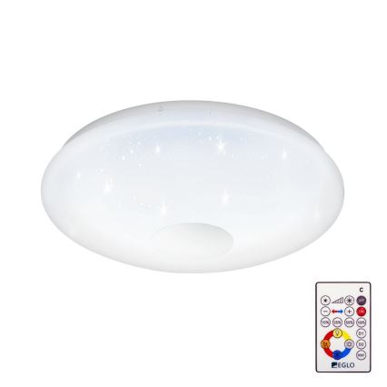 Eglo - Plafón LED regulable LED/20W/230V + mando a distancia