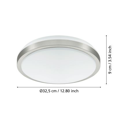 Eglo - Plafón LED LED/22W/230V