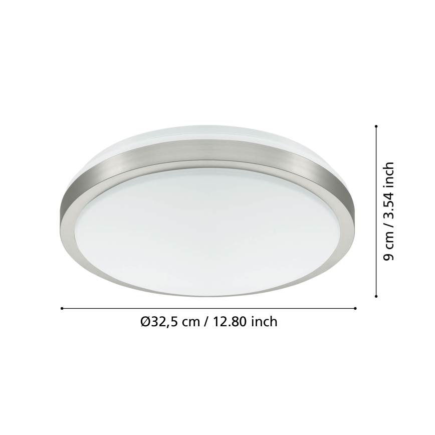Eglo - Plafón LED LED/22W/230V
