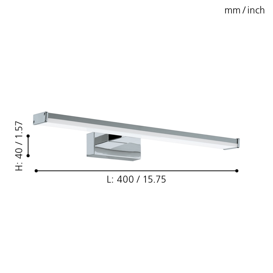 Eglo 96064 - Iluminación LED para el baño PANDELLA 1 LED/7,4W/230V IP44