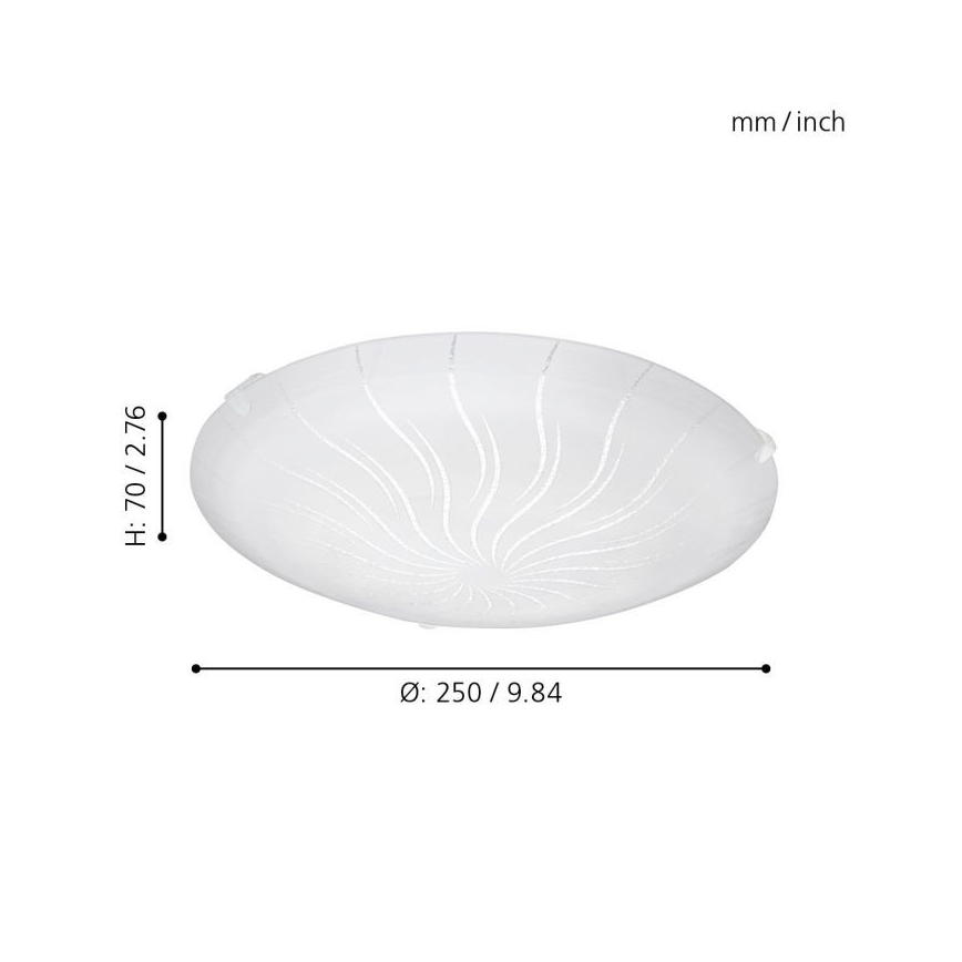 Eglo - Plafón LED LED/11W/230V