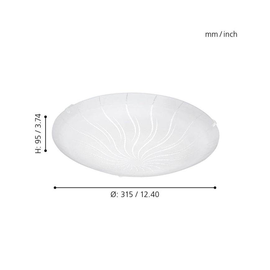 Eglo - Plafón LED LED/11W/230V
