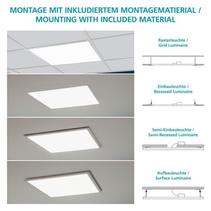 Eglo - Panel LED de techo LED/16W/230V
