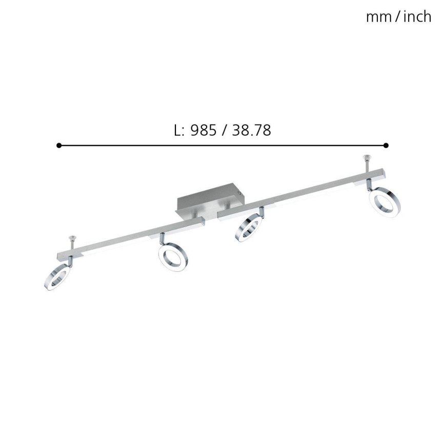 Eglo - Foco 4xLED/3,2W + 2xLED/3,3/230V